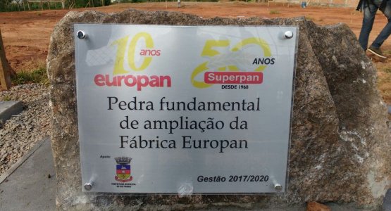Lançada pedra fundamental da ampliação da Superpan em Rio Pardo