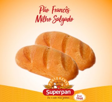 Pão Francês de Milho Salgado 2